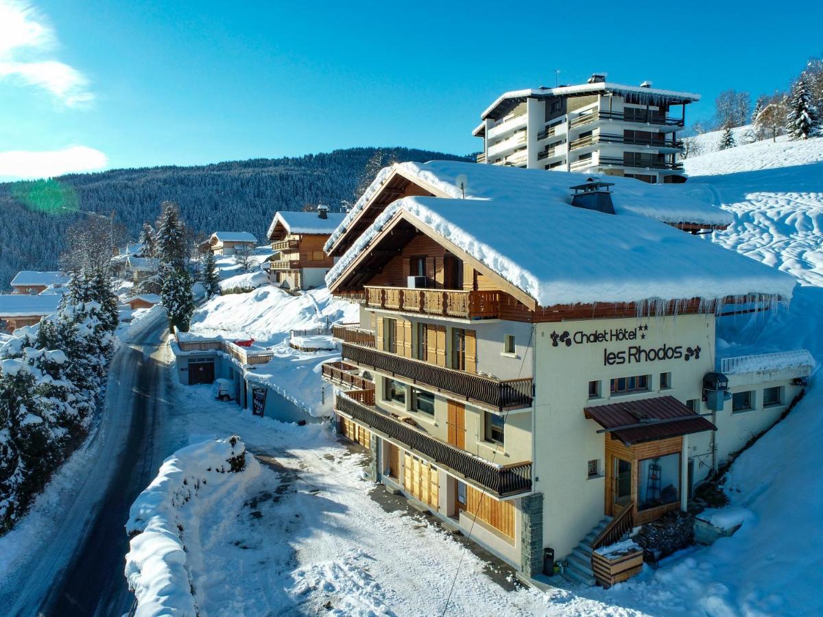 Chalet Les Rhodos Кордон Екстериор снимка