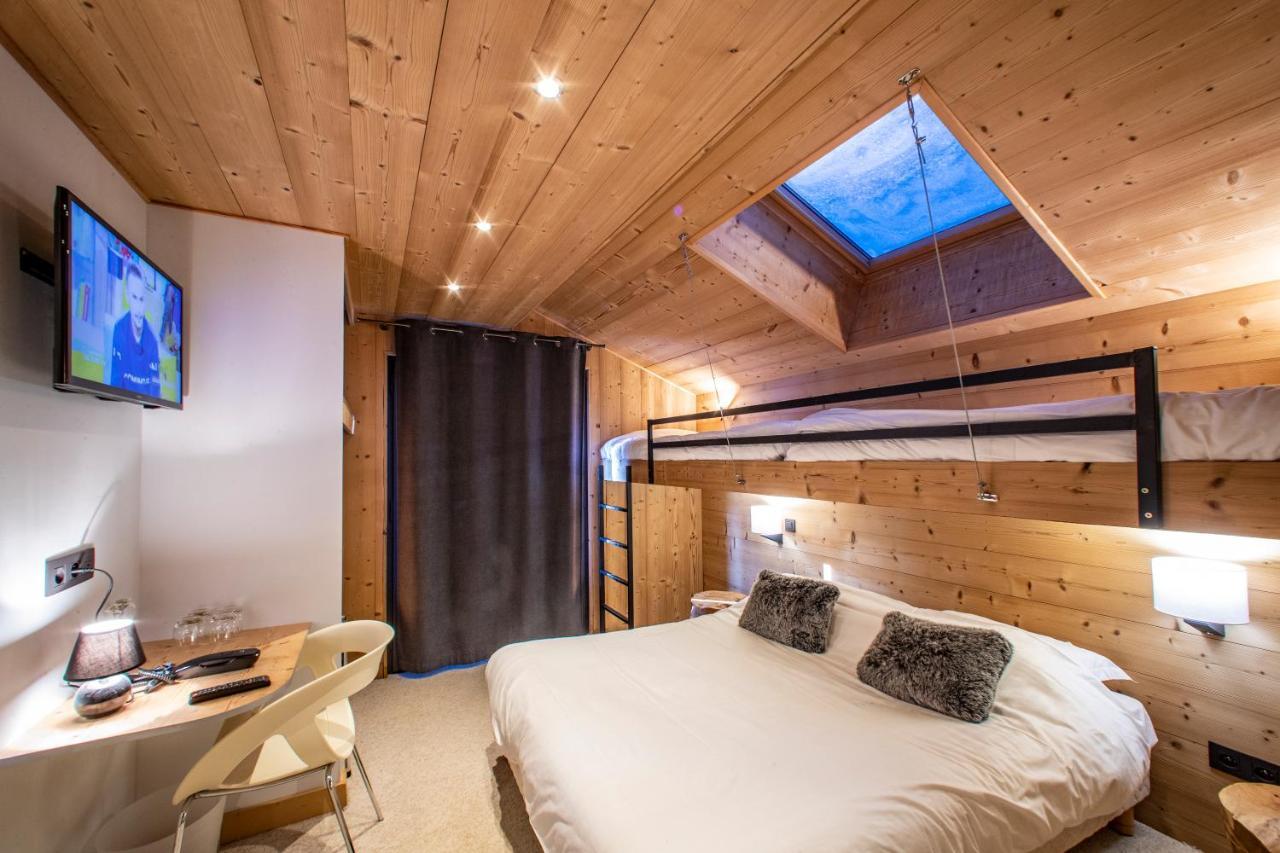 Chalet Les Rhodos Кордон Екстериор снимка
