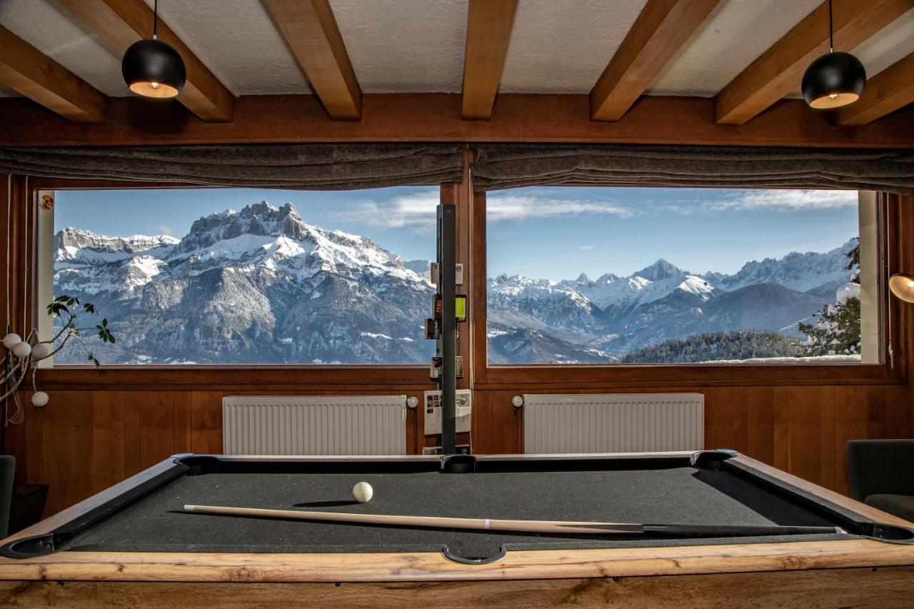 Chalet Les Rhodos Кордон Екстериор снимка