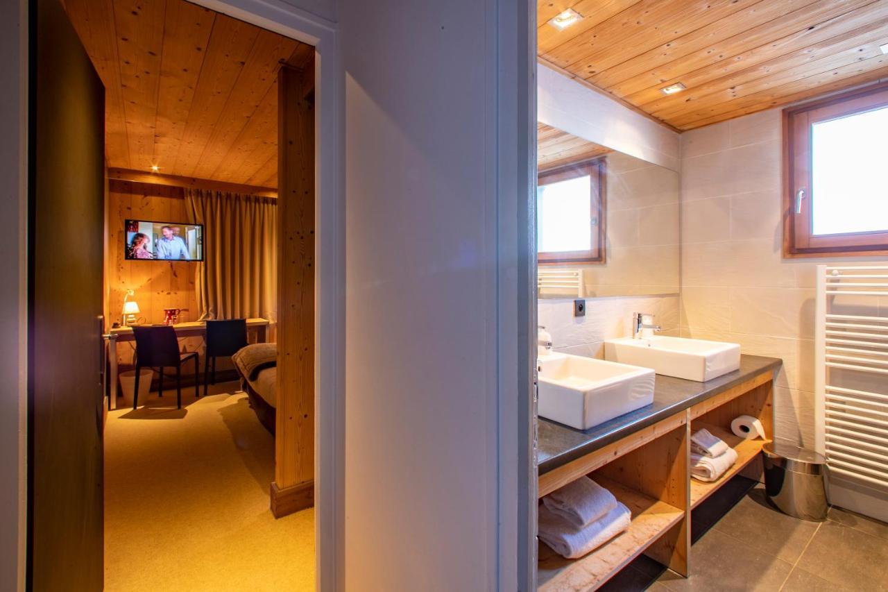 Chalet Les Rhodos Кордон Екстериор снимка