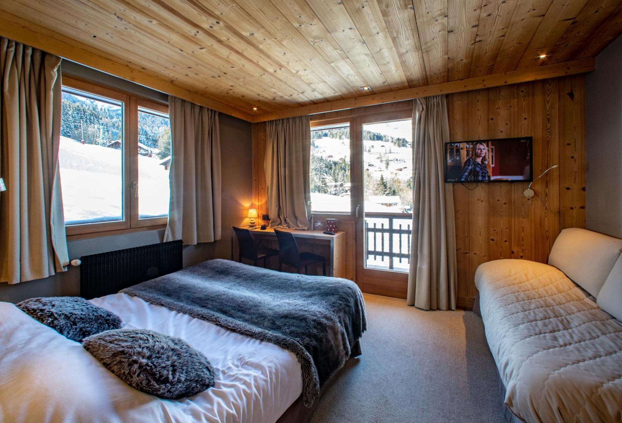 Chalet Les Rhodos Кордон Екстериор снимка