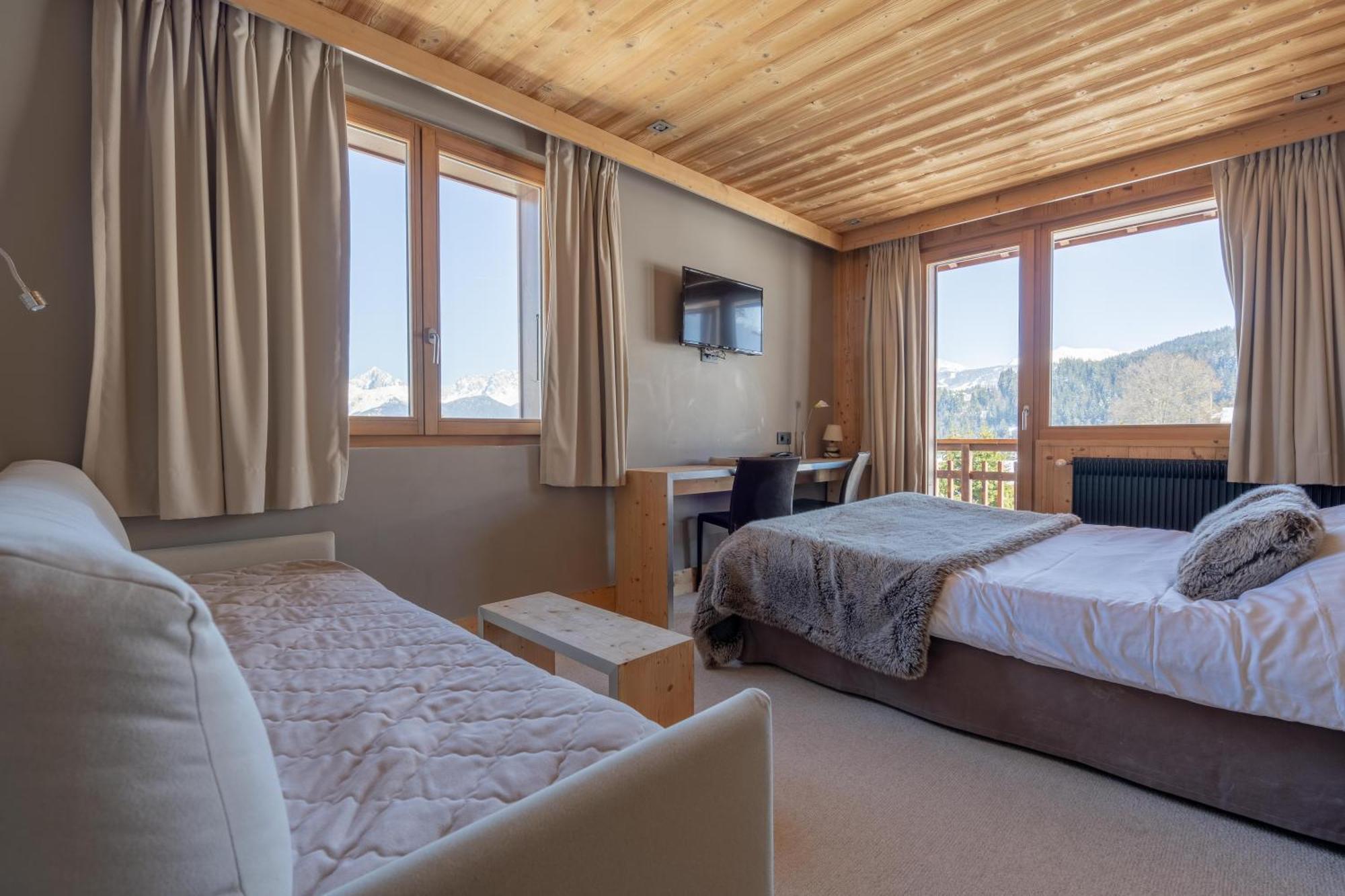 Chalet Les Rhodos Кордон Екстериор снимка