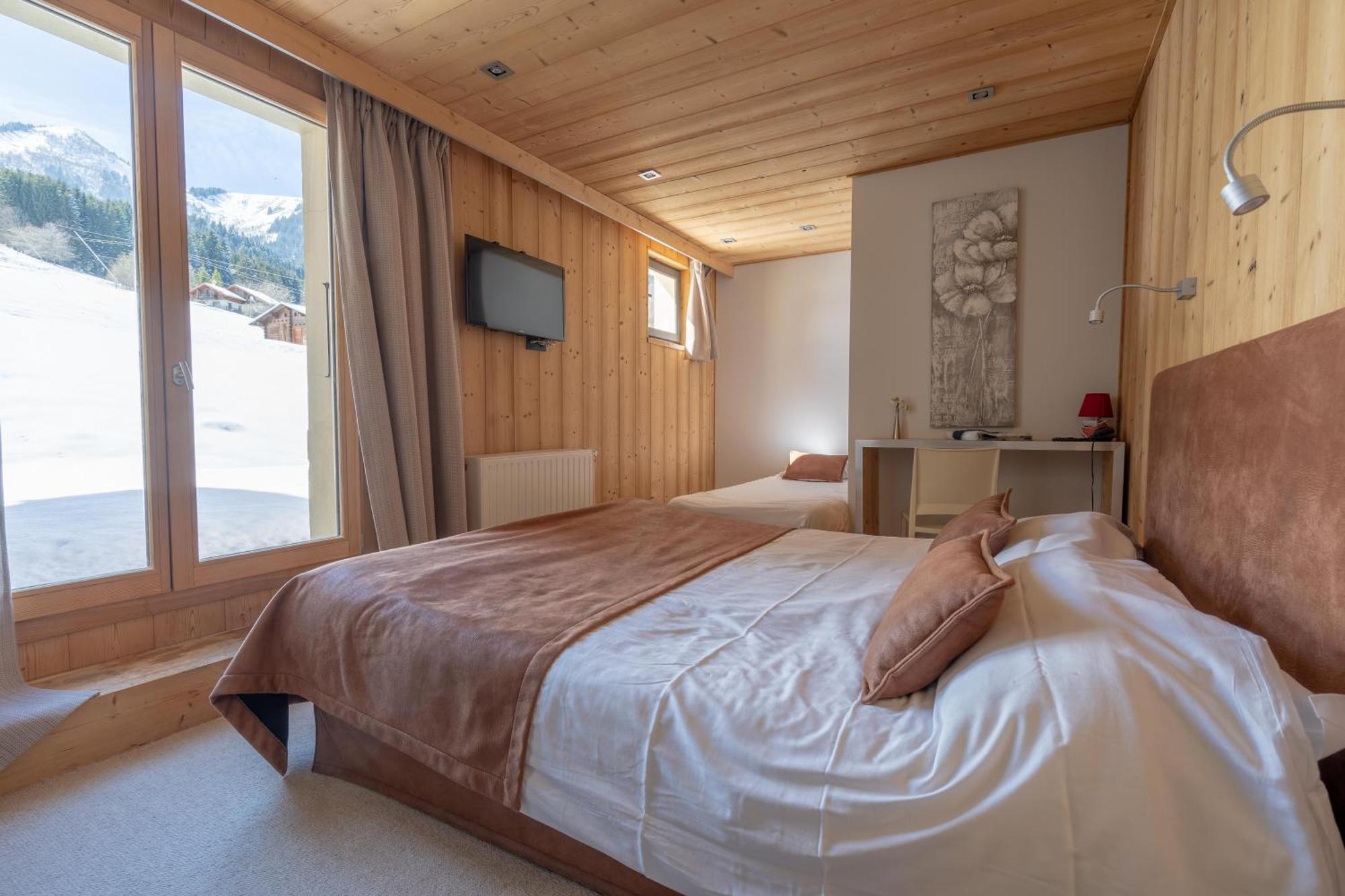 Chalet Les Rhodos Кордон Екстериор снимка
