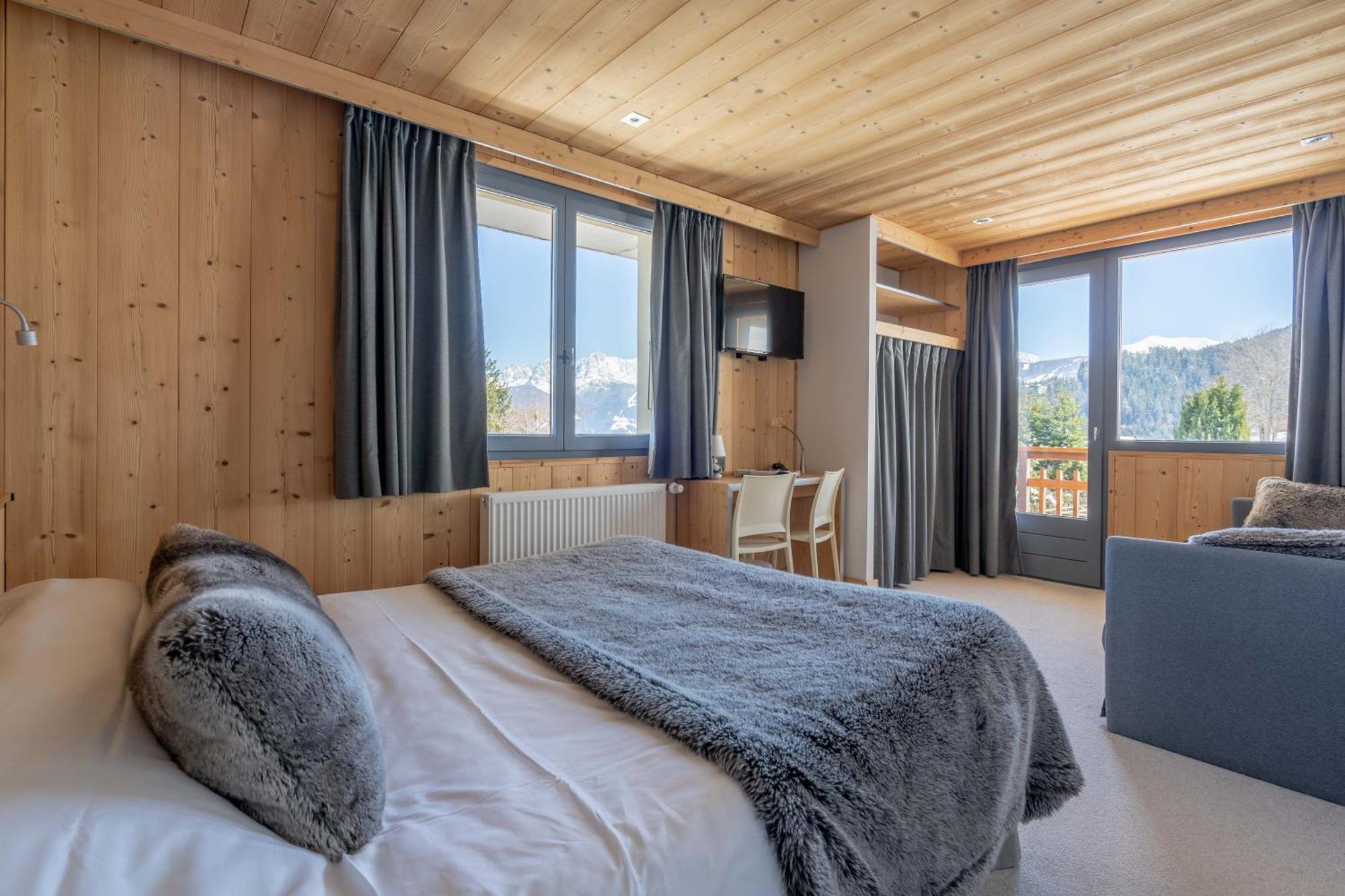 Chalet Les Rhodos Кордон Екстериор снимка