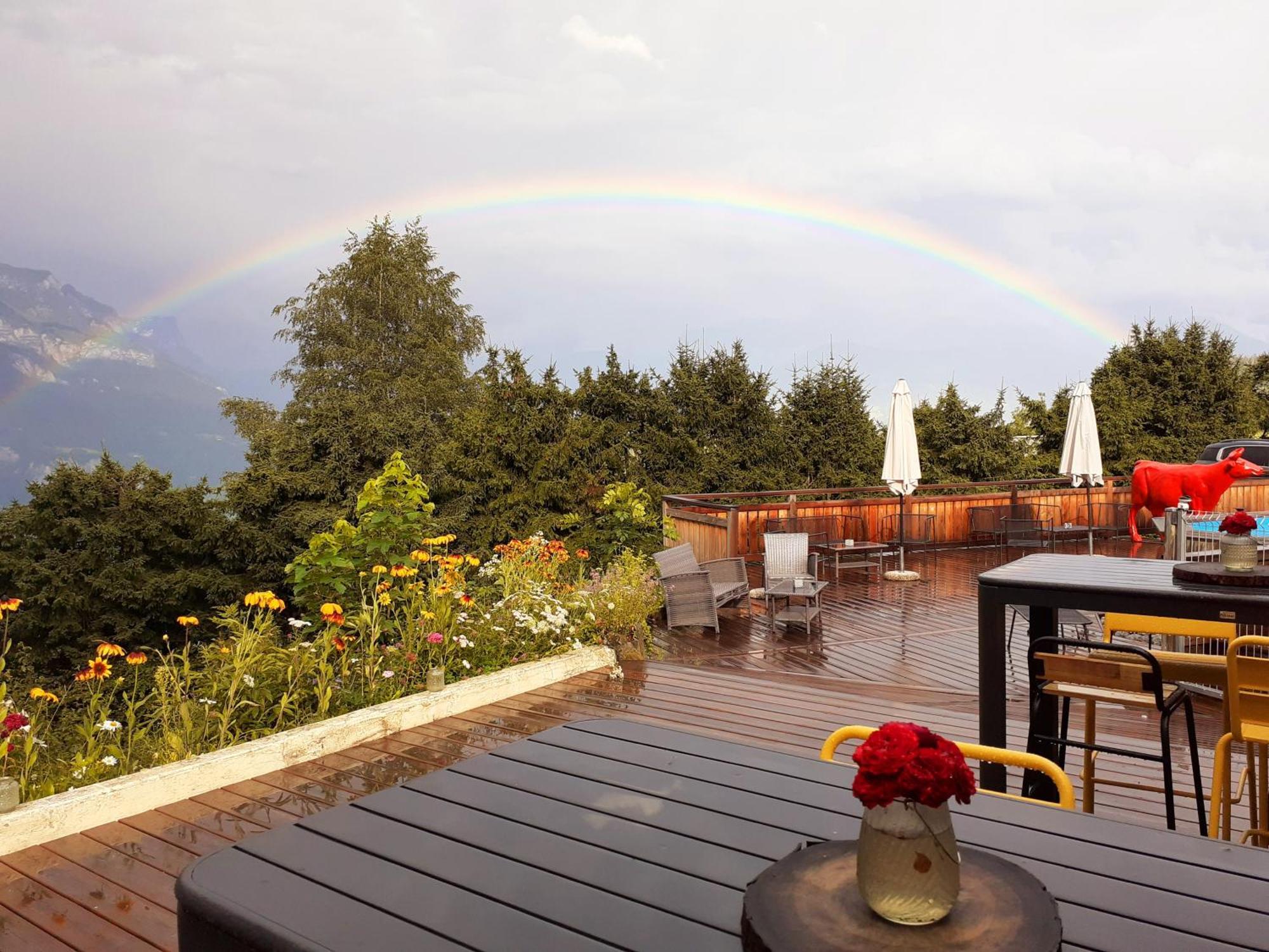 Chalet Les Rhodos Кордон Екстериор снимка