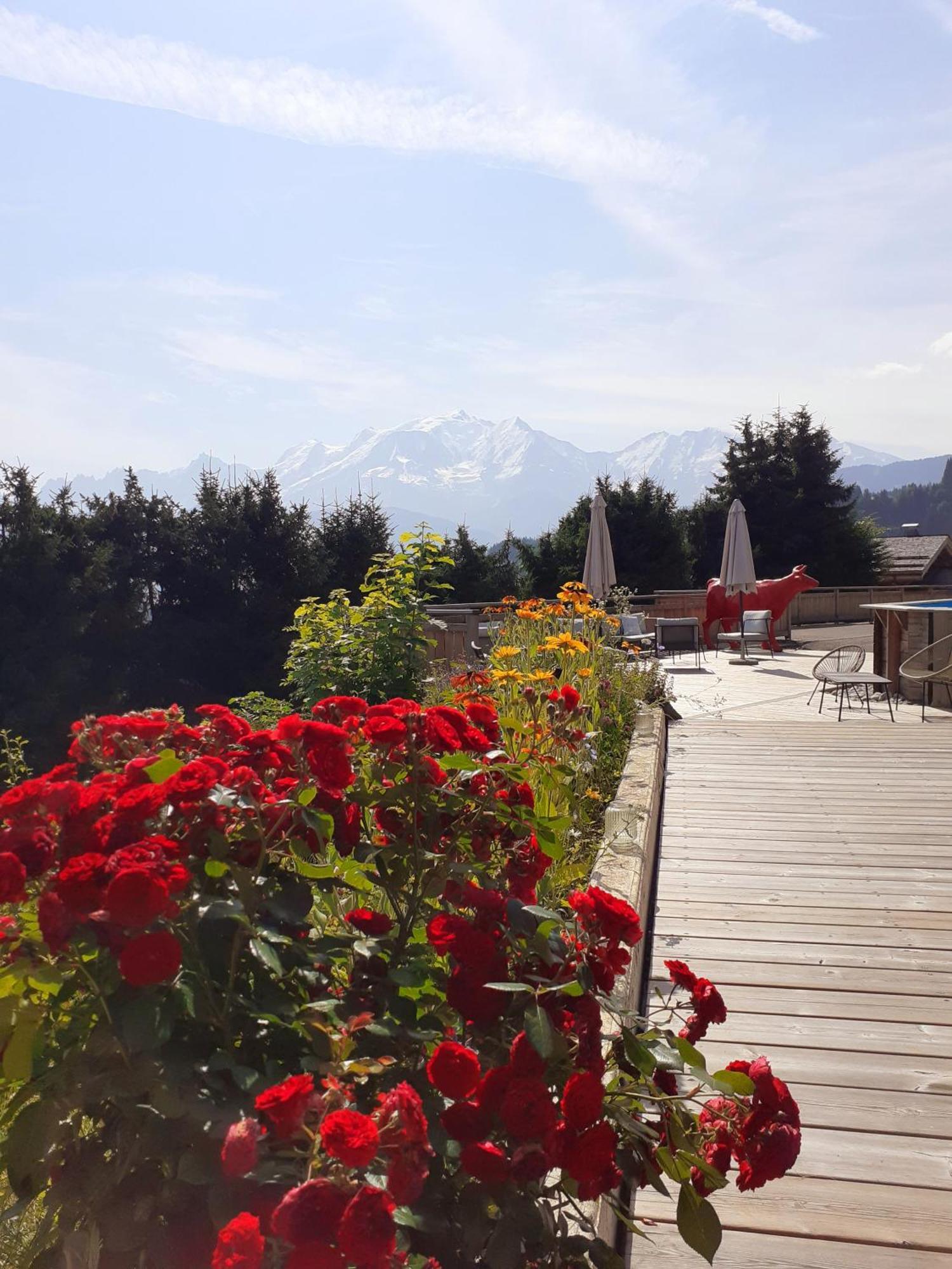 Chalet Les Rhodos Кордон Екстериор снимка