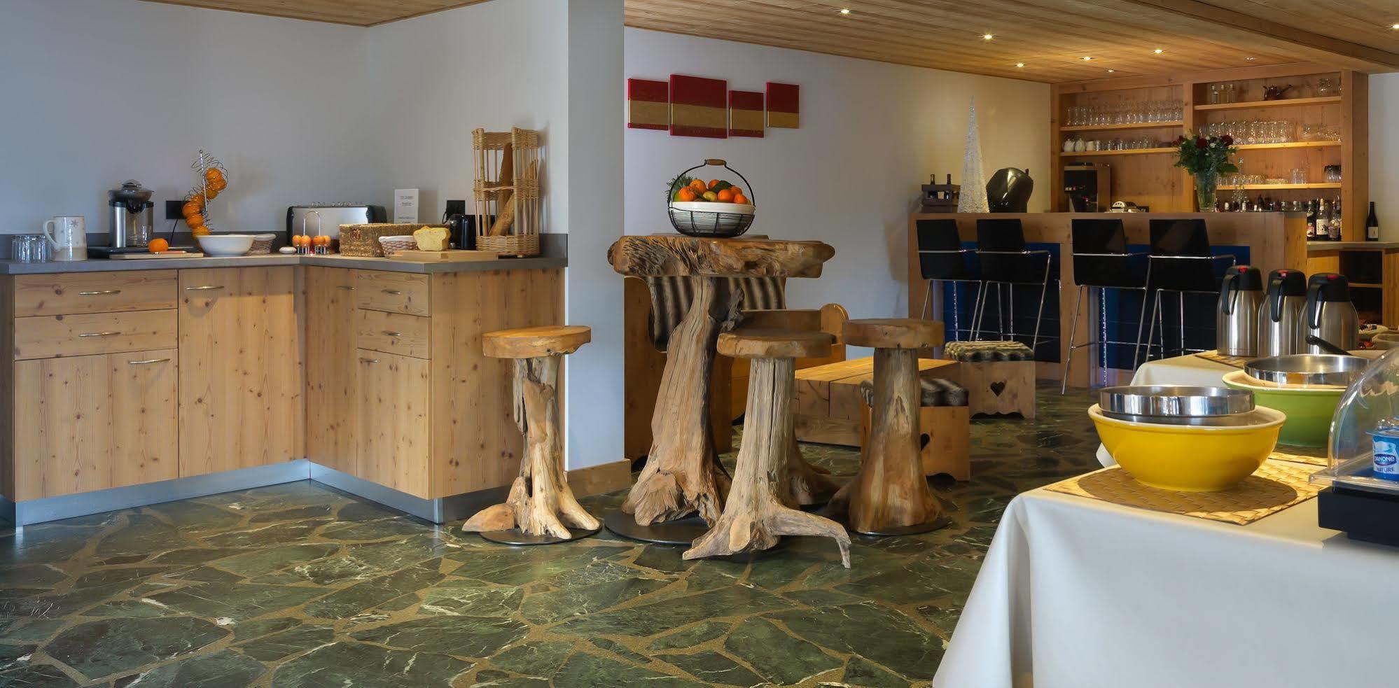 Chalet Les Rhodos Кордон Екстериор снимка